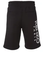 Cotton Logo Shorts