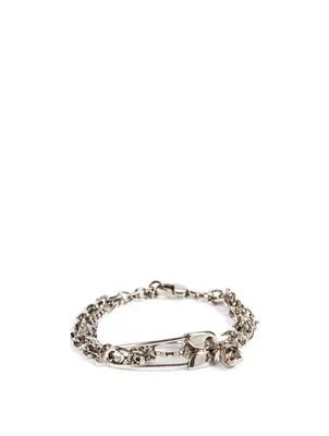 Safety Pin Bracelet