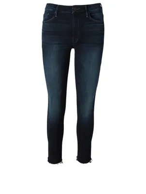Looker High-Waisted Jeans With Fray