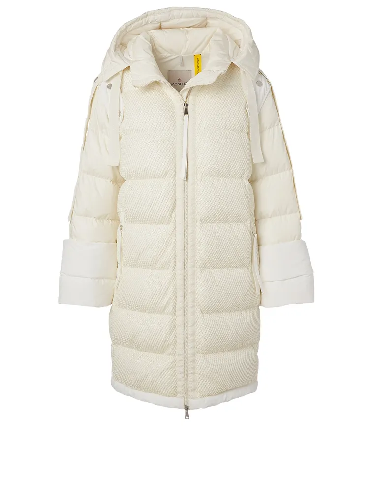 2 Moncler 1952 + Valextra Narvalong Down Jacket