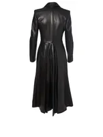 Leather Long Coat
