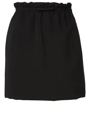 Faille Cady Mini Skirt