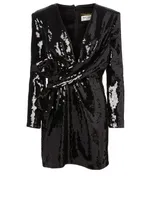 Sequin Blazer Dress