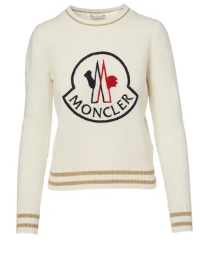 Wool And Cashmere Logo Sweater