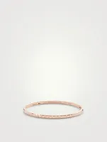 Small Quatre Clou De Paris Rose Gold Bangle Bracelet
