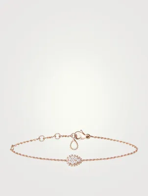 Serpent Bohème XS Motif Rose Gold Bracelet With Diamonds