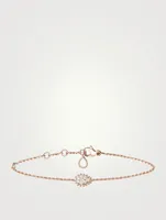 Serpent Bohème XS Motif Rose Gold Bracelet With Diamonds