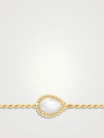 Serpent Bohème XS Motif Gold Bracelet With Mother-Of-Pearl And Diamond