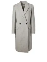 Wool And Cashmere Long Coat
