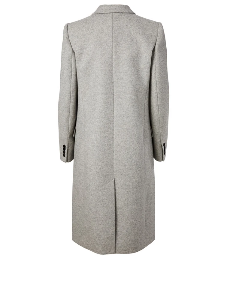 Wool And Cashmere Long Coat