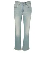 Cotton Zip Jeans