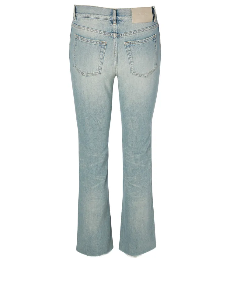 Cotton Zip Jeans