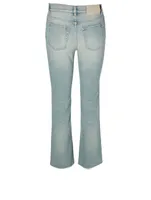 Cotton Zip Jeans