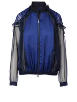 Check Blouson Jacket