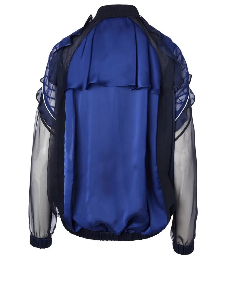 Check Blouson Jacket
