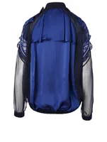 Check Blouson Jacket