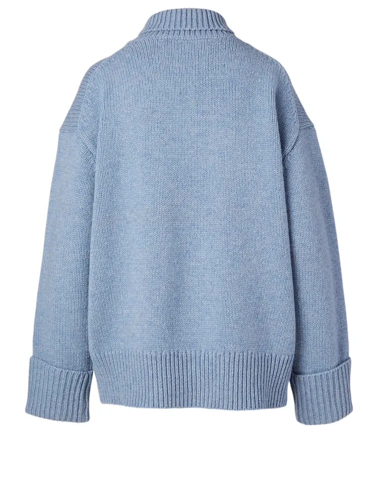 Wool Turtleneck Sweater