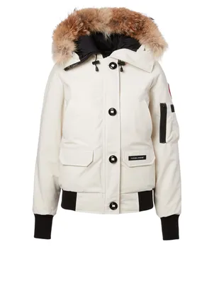 Chilliwack Down Bomber Jacket With Fur Hood