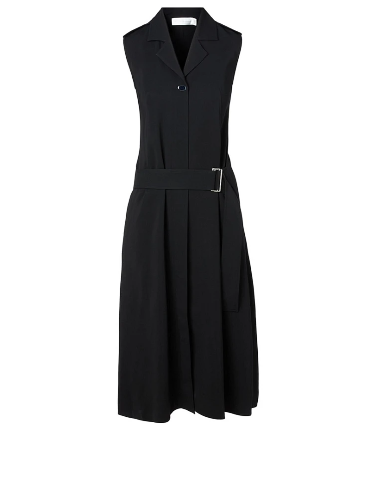 Midi Dress With Belt