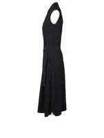 Midi Dress With Belt