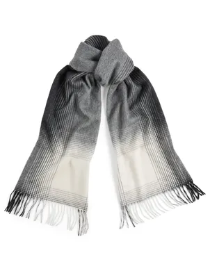 Aaran Moore Cashmere Scarf In Plaid