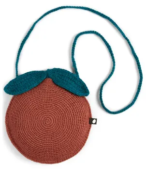 Kids' Alpaca Wool Knit Clementine Purse