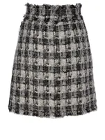 Tweed Mini Skirt