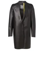 6 Moncler 1017 ALYX 9SM Umbriel Leather Coat