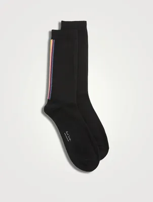 Vertical Artist Stripe Socks