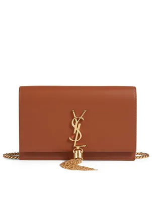 Kate YSL Monogram Leather Chain Wallet Bag