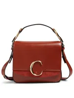 Small Chloé C Leather Bag