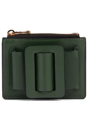 Buckle Leather Card Holder