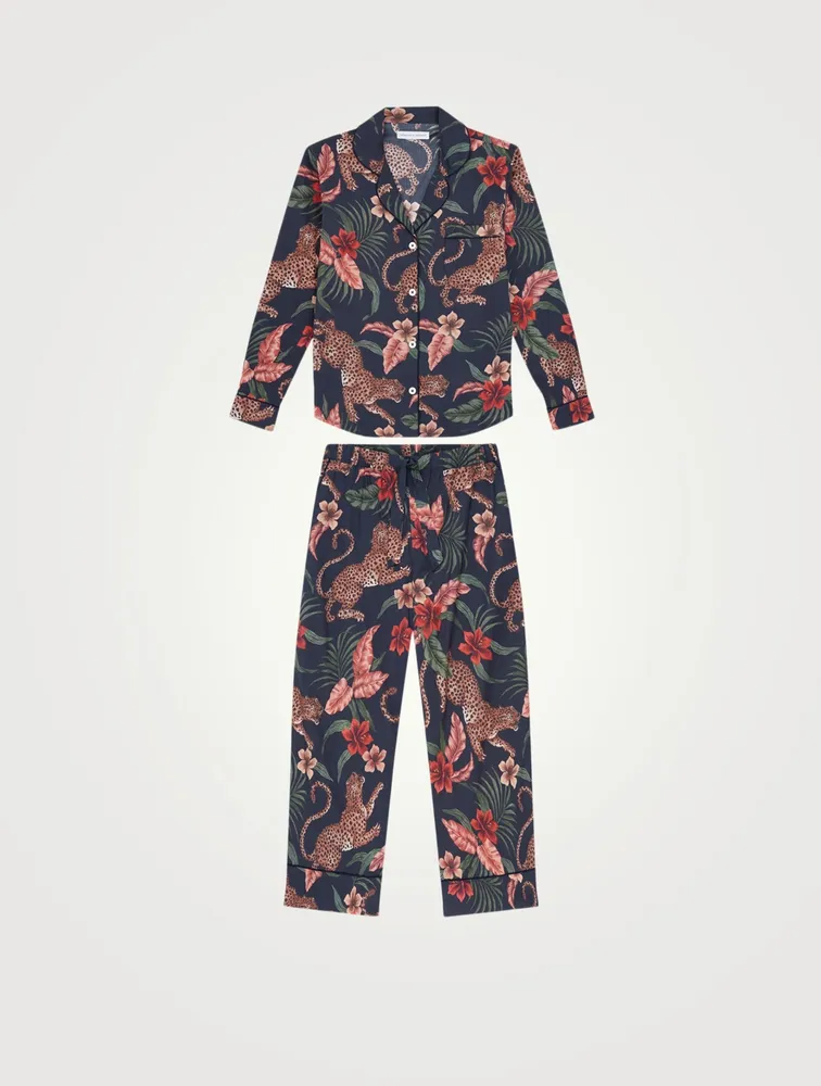 Soleia Cotton Long Pajama Set