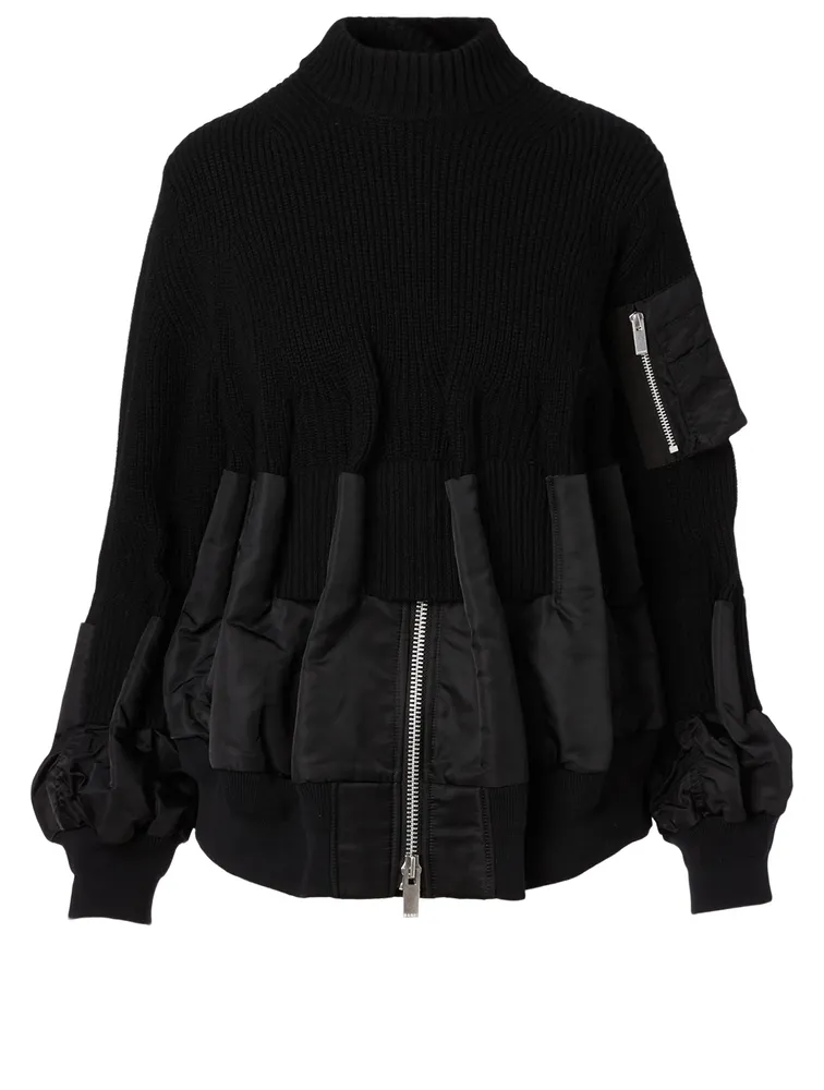 MA-1 Wool Sweater