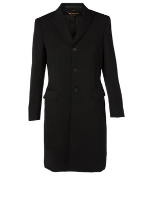 Wool Long Blazer