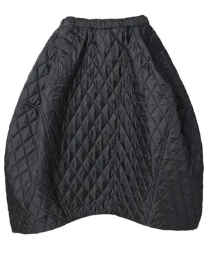 Quilted Skirt With Padding