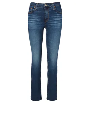 Mari Straight Leg High-Waisted Jeans