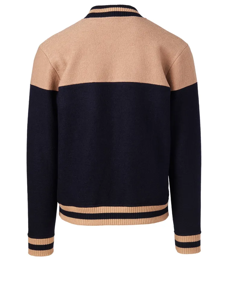 Wool Bomber Jacket