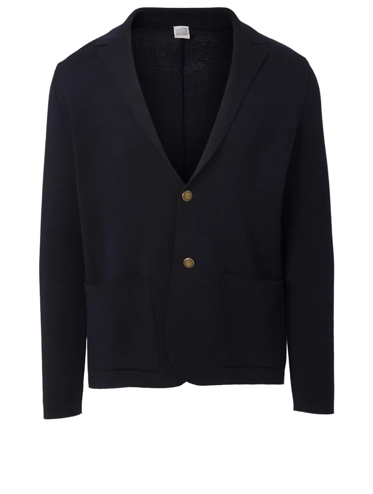 Wool Knit Jacket