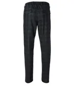 Wool And Cashmere Pants Check Print