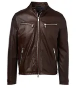 Leather Biker Jacket