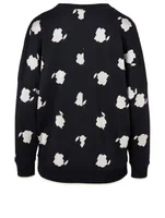 Foggia Floral Jacquard Sweater