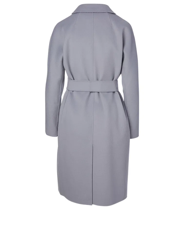 Doraci Wool Belted Wrap Coat