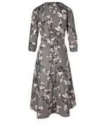 Lacca Cotton Dress Forest Print