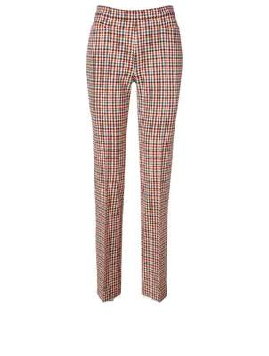 Francoise Pants Houndstooth Print