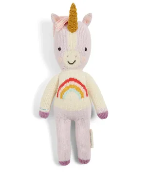Mini Zoe The Unicorn Knit Doll