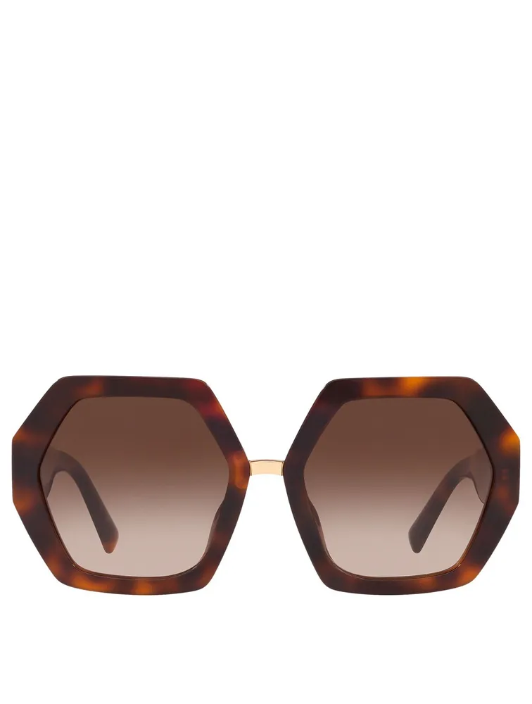 Hexagonal VLOGO Sunglasses