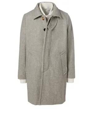 Melton Wool Coat