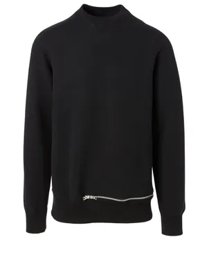 Cotton-Blend Sweatshirt