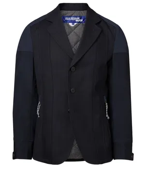 Cotton And Wool Technical Jacket